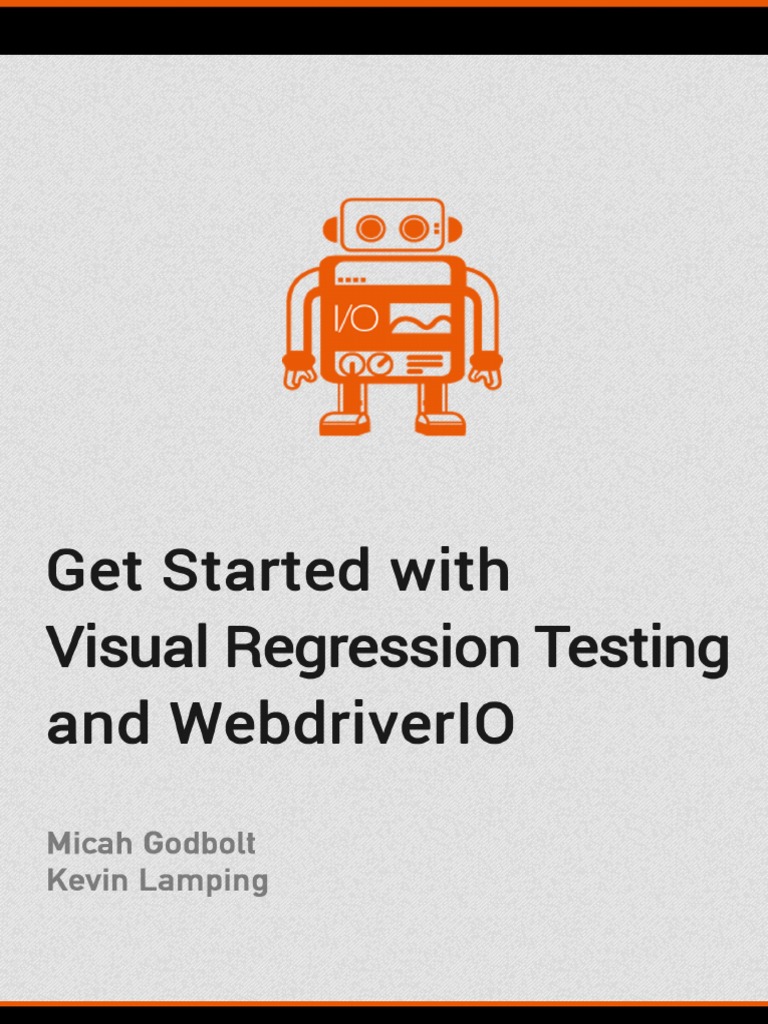 Visual Regression Testing and Webdriverio Guide | PDF | Selenium ...