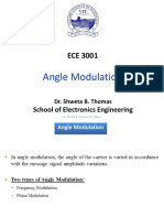 Angle Modulation: School of Electronics Engineering