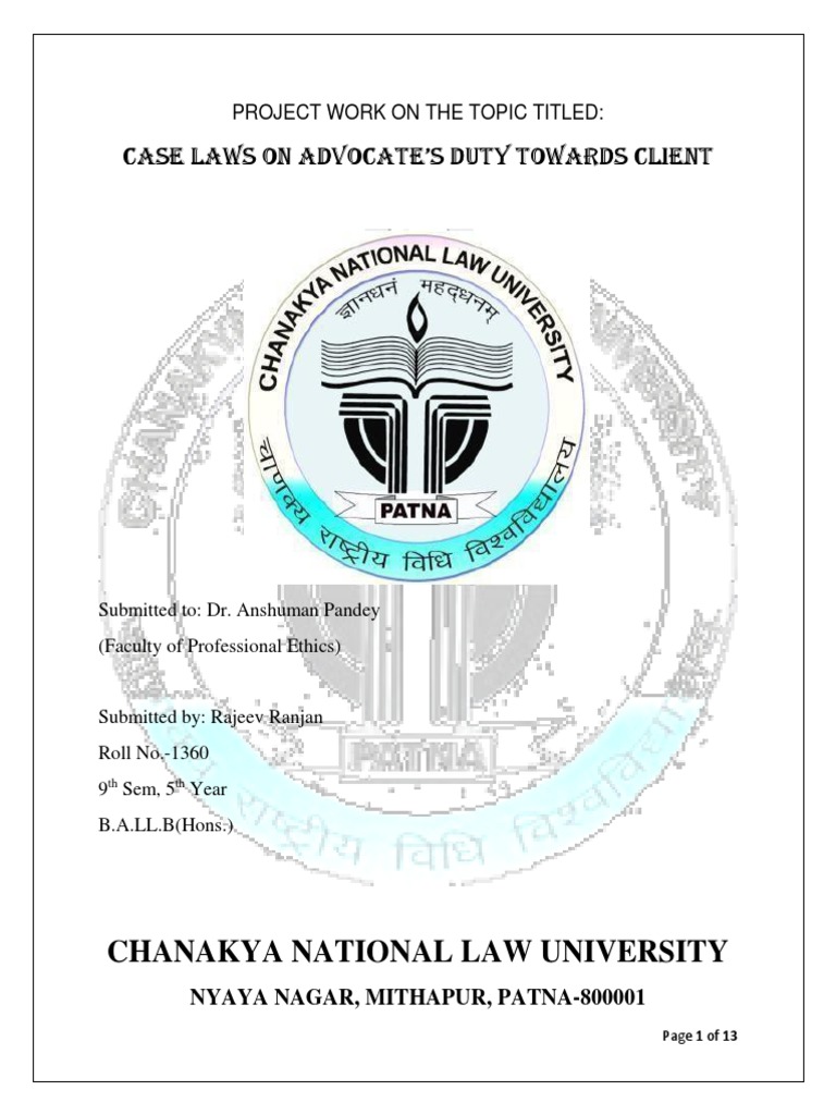 Professional Ethics Pdf Advocate Lawyer