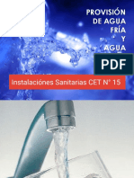 Clase No 1 Provision de Agua Fria y Agua Caliente
