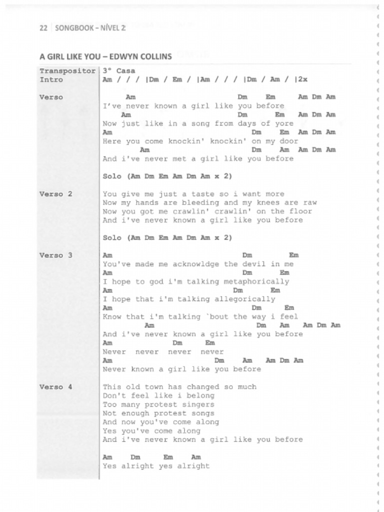 07 Edwyn Collins - A Girl Like You | PDF