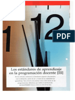 Los Estándares de Aprendizaje en La Programación Docente PDF