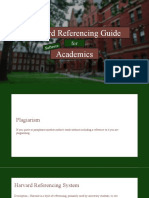 Harvard Referencing Guide