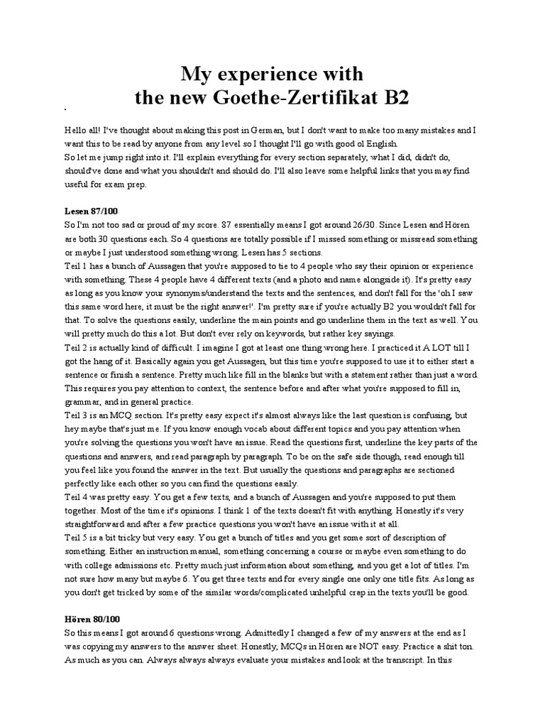 German B2 Vocabulary List Pdf Goethe