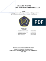 Analisis Jurnal Promkes