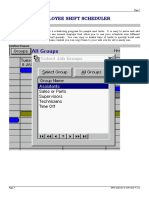 Employee Shift Scheduler