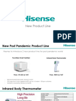 New Hisense Health Related Products