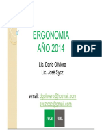 Ergonomia 2014