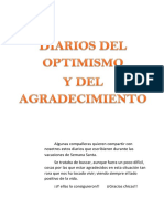 Diarios del optimismo y agradecimiento