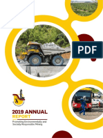 2019 Annual Report Report of The Ghana Chamber of Mines
