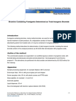 Determination of Total Inorganic Bromide