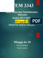 10 Fem3343 M10 - Kerja Kumpulan Dan Kerja Komuniti