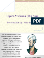 Topic: Avicenna (Ibn Sina) : Presentation By: Anar Hashimli