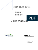 Alvarion Breezenet Bu Ds 11 Manual de Usuario PDF