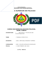 Escuela Superior de Policias: Curso de Especializacion Policial Nivel Cabos