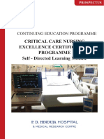 Critical Care Nursing Excellence Certification Programme