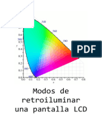 Modos de Retroiluminar Una Pantalla LCD