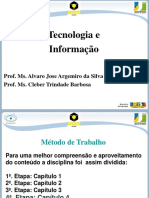 Tecnologia e Inovação - Apresentação 4ª semana