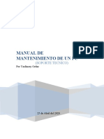 Manual de Manteniemiento