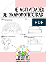 Libro de Actividades para Grafomotricidad Por Materiales Educativos Maestras