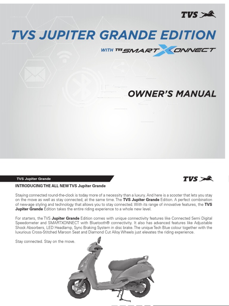 OM - Jupiter Grande New - BSIV - Rev 0 - SBT PDF | PDF | Brake | Ios