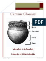 Ceramic Glossary: Laboratory of Archaeology University of British Columbia