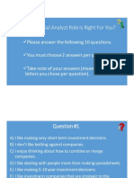 What Financial Role Is RIght For You PDF