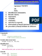 Structura Lexicală A Unui Program VB