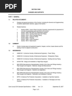 Section 15060 - Hangers and Supports