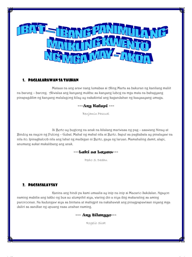 Thesis statement example picture