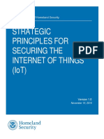 Strategic Principles For Securing The Internet of Things (Iot)
