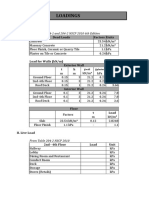 CEE Purlin Dead Load Calculation