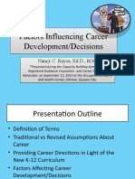 Factors Influencing Career Decisions