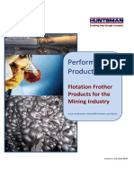 Flotation Frother Products For The Mining Industry