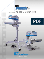 Hotronix Air Fusion Operators Manual Espanol PDF