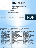 Phil. Constitution- Citizenship