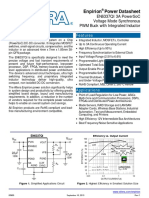 Enpirion Power Datasheet: En6337Qi 3A Powersoc Voltage Mode Synchronous PWM Buck With Integrated Inductor