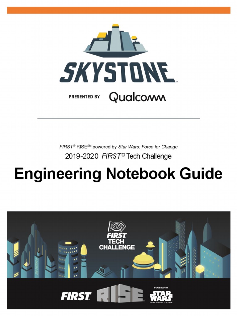 Engineering Notebook Guide: 2019-2020 FIRST Tech Challenge | PDF ...