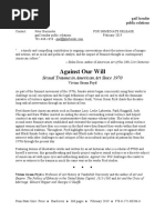Against Our Will: Sexual Trauma in American Art Since 1970 | PDF ...
