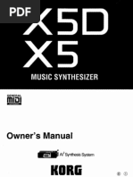 Download Korg_X5_X5D_Manual by franketeaolcouk SN46406572 doc pdf