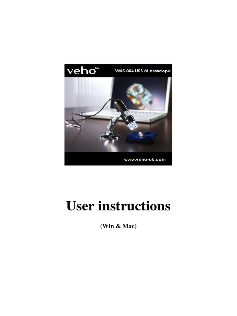 Microcapture Microscope User Guide | PDF | Icon (Computing) | Personal ...