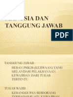 Manusia Dan Tanggung Jawab