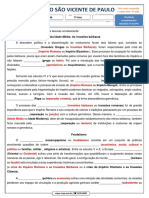 7º Ano - História - Atividade Complementar 1 - MAR2020 - GABARITO