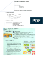 Composicion y Descomposicion de Números