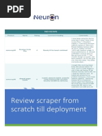 Web Scrapper from scratch
