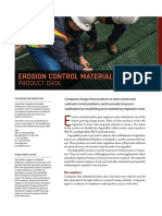 Erosion Control Materials: Product Data