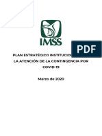 Plan Estratégico COVID-IMSS COMPLETO 18032020 2140hs PDF