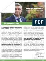 Newsletter - Mai 2020