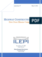 Ighway Onstruction Osts: How Does Illinois Compare?