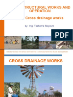 River Structural Works and Operation Ch4. Cross Drainage Works
